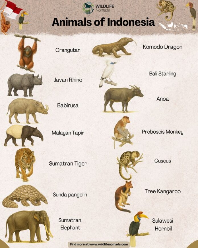 Hewan Langka di Indonesia: Daftar Satwa Endemik yang Terancam Punah dan Perlu Dilindungi